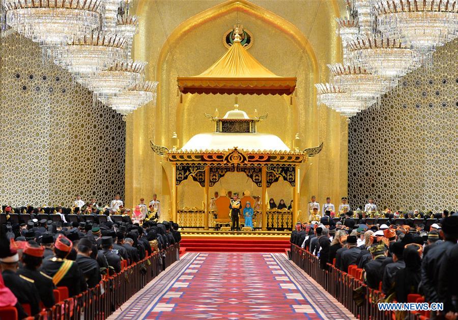 BRUNEI-BANDAR SERI BEGAWAN-ROYAL BIRTHDAY-CELEBRATION