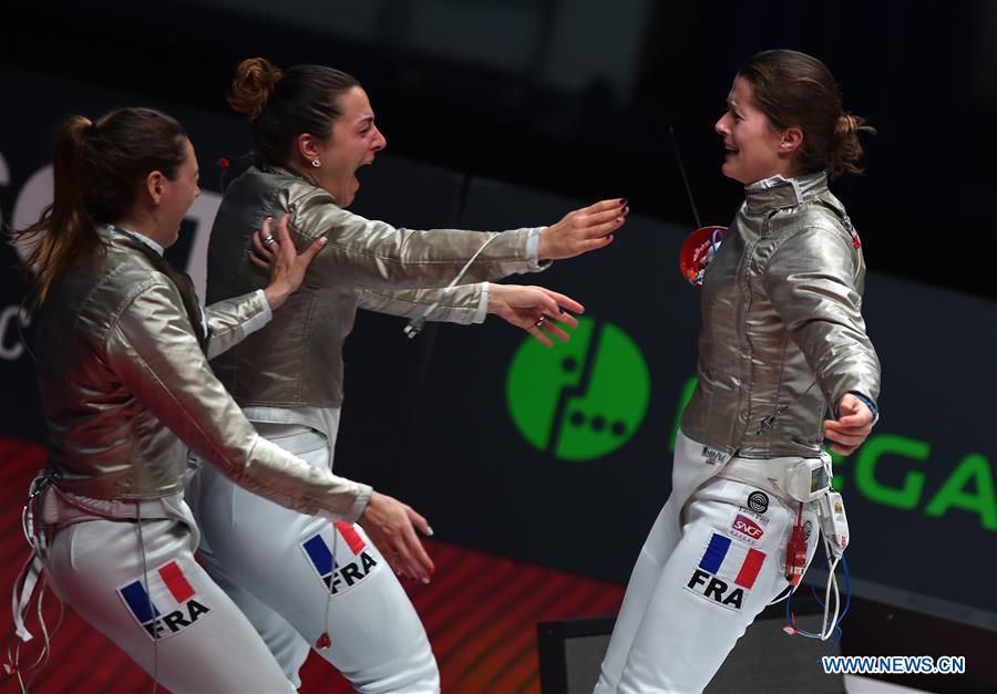 (SP)CHINA-JIANGSU-WUXI-FENCING-WORLD CHAMPIONSHIPS (CN)