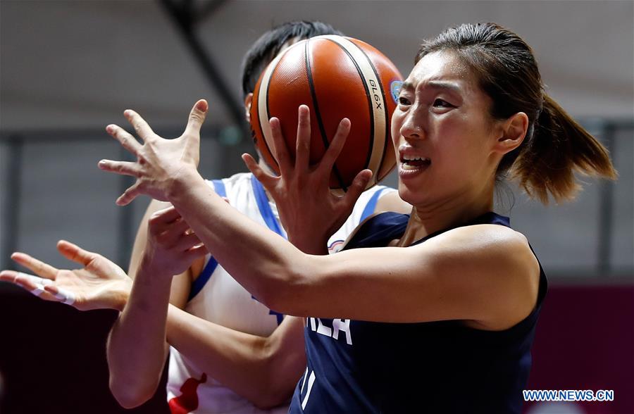 (SP)INDONESIA-JAKARTA-ASIAN GAMES-WOMEN'S BASKETBALL