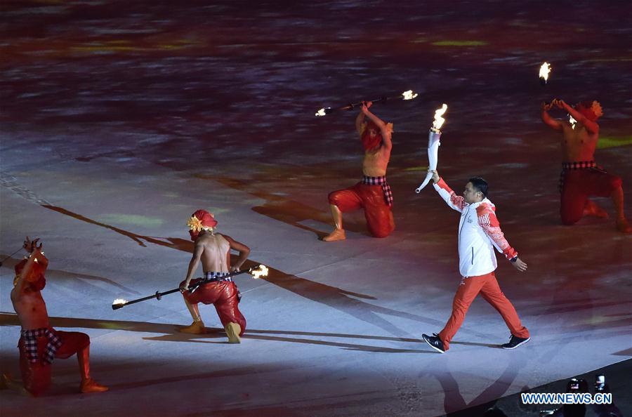 (SP)INDONESIA-JAKARTA-ASIAN GAMES-OPENING CEREMONY