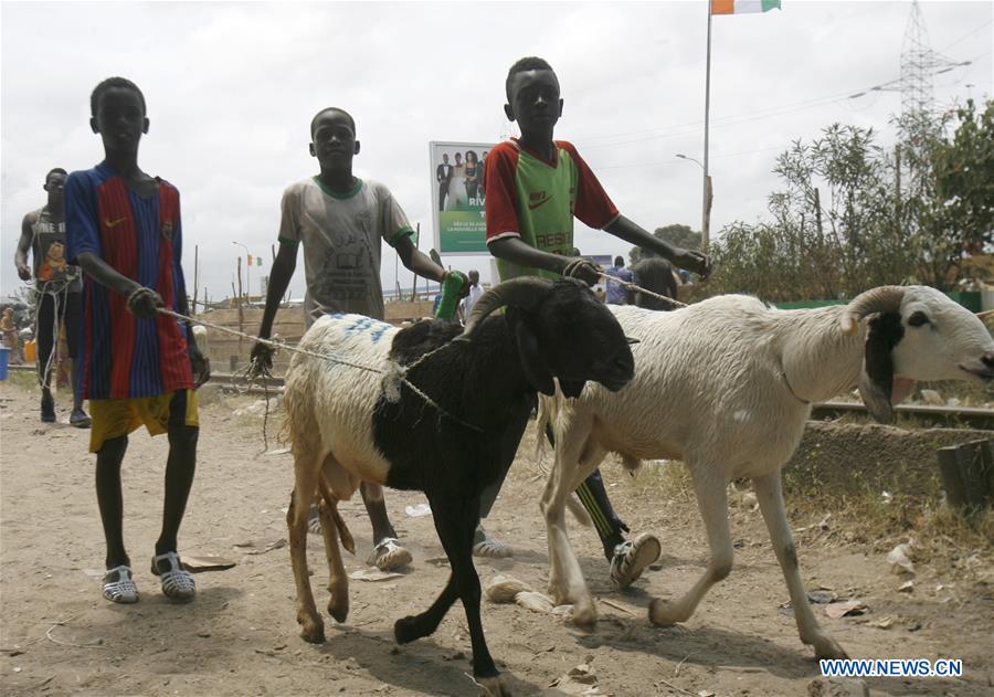 COTE D'IVOIRE-ABIDJAN-EID AL-ADHA-PREPARATION