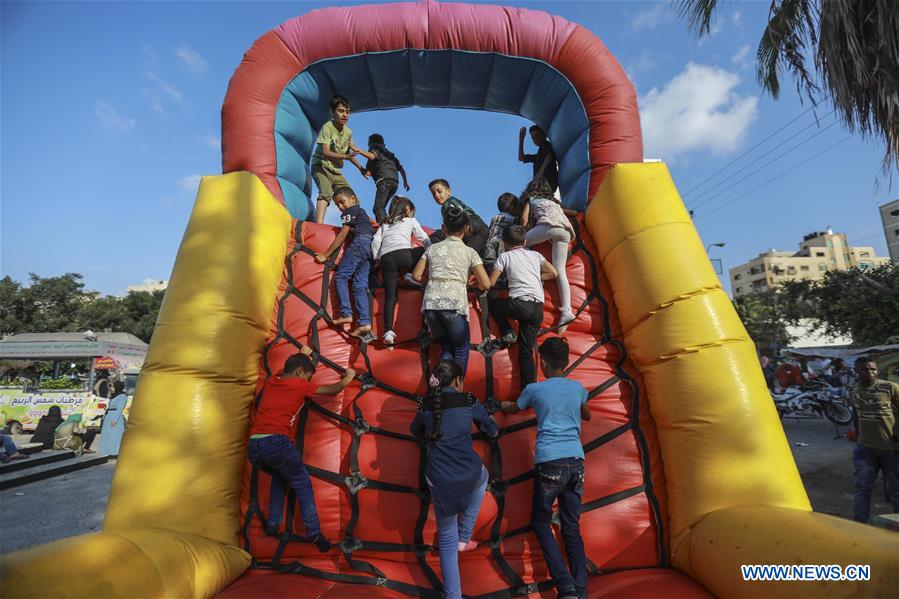 MIDEAST-GAZA CITY-EID AL-ADHA