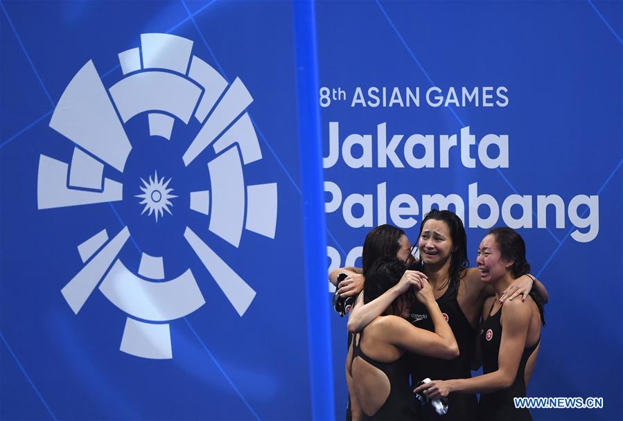 (SP)INDONESIA-JAKARTA-ASIAN GAMES-SWIMMING