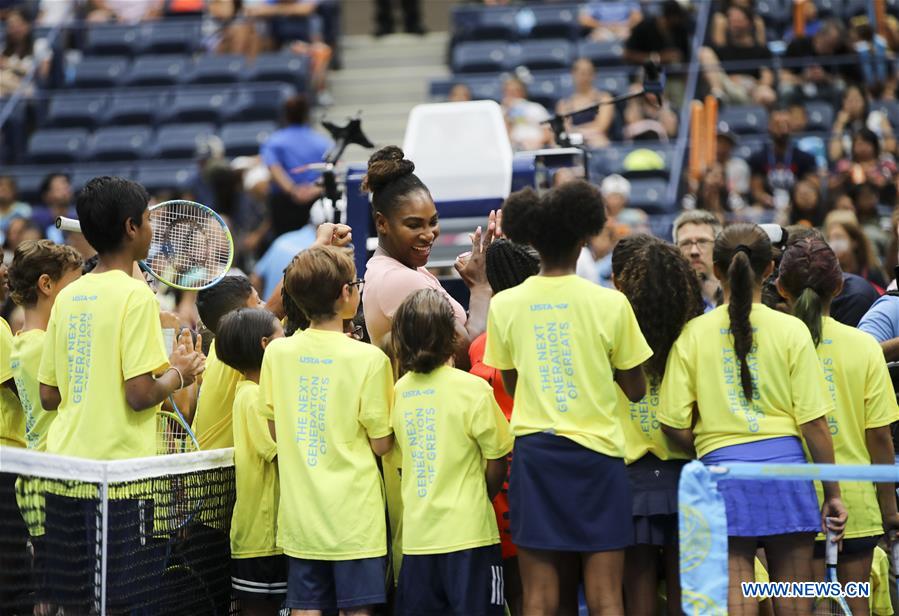 (SP)U.S.-NEW YORK-TENNIS-US OPEN-ARTHUR ASHE KID'S DAY