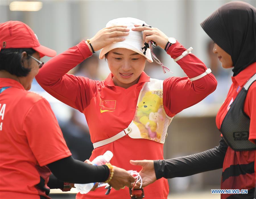 (SP)INDONESIA-JAKARTA-ASIAN GAMES-ARCHERY