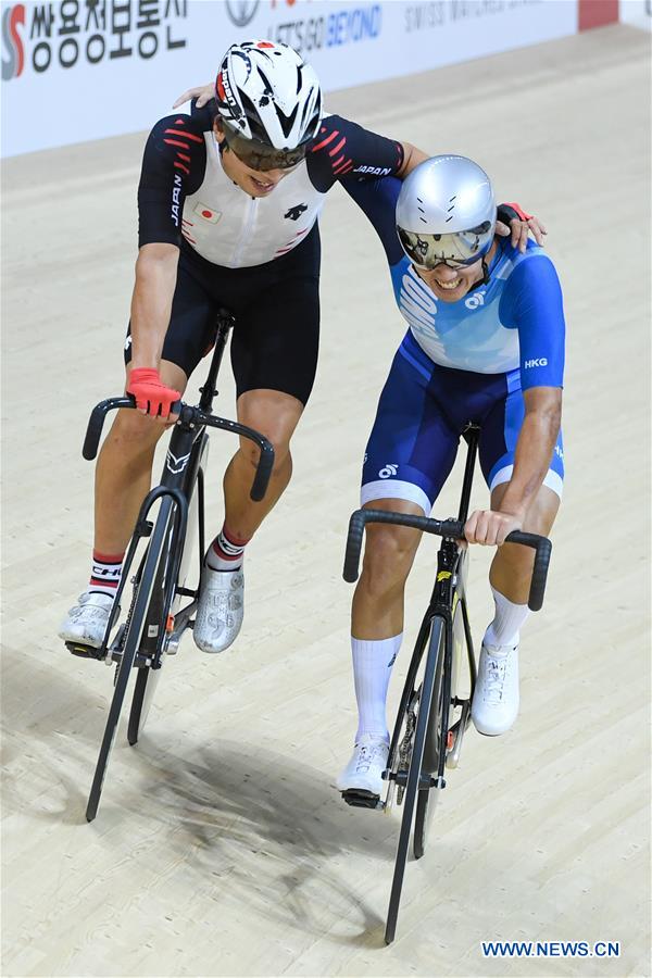 (SP)INDONESIA-JAKARTA-ASIAN GAMES-CYCLING TRACK-MEN'S OMNIUM