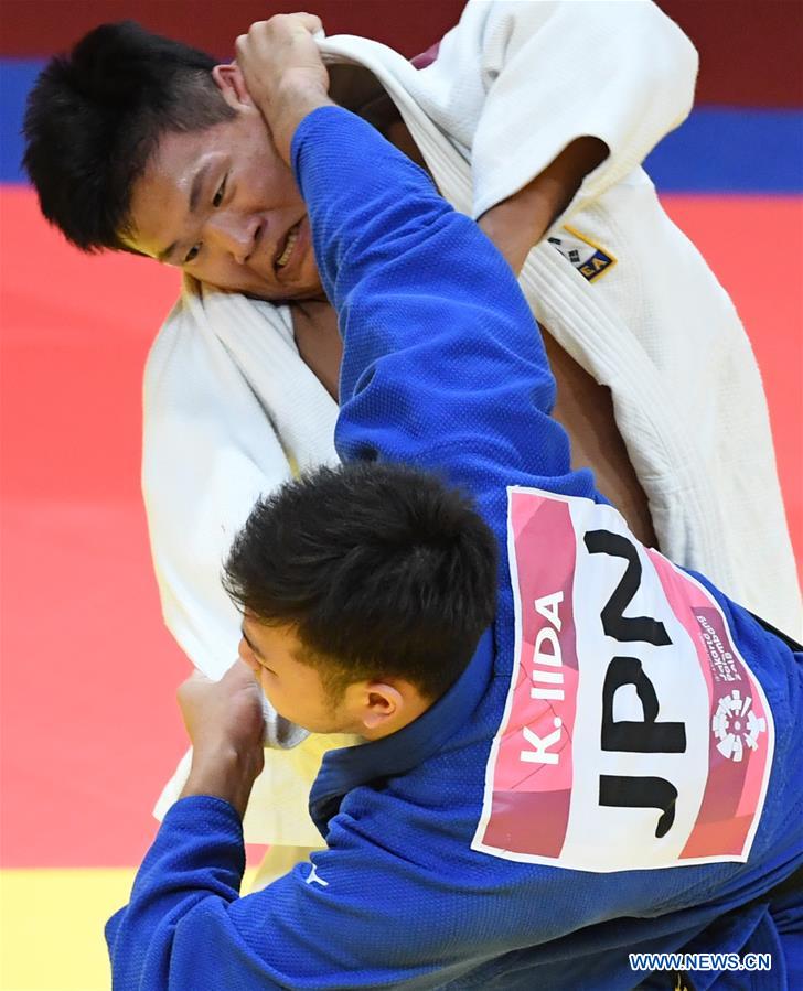 (SP)INDONESIA-JAKARTA-ASIAN GAMES-JUDO-MEN'S -100KG