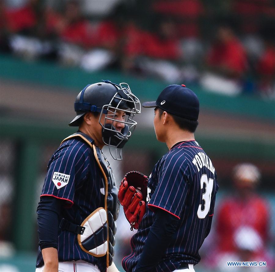 (SP)INDONESIA-JAKARTA-ASIAN GAMES-BASEBALL-MEN'S FINAL