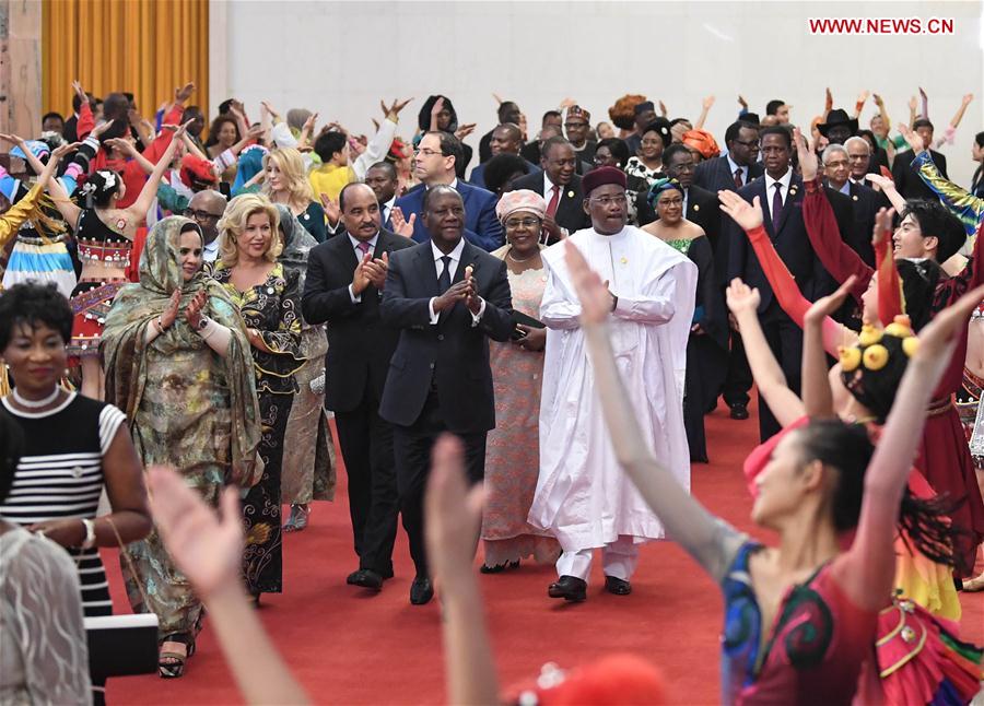 CHINA-BEIJING-FOCAC-SUMMIT-WELCOMING BANQUET (CN)