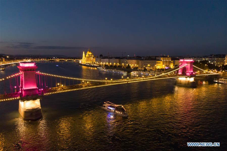 HUNGARY-BUDAPEST-BREAST CANCER-AWARENESS