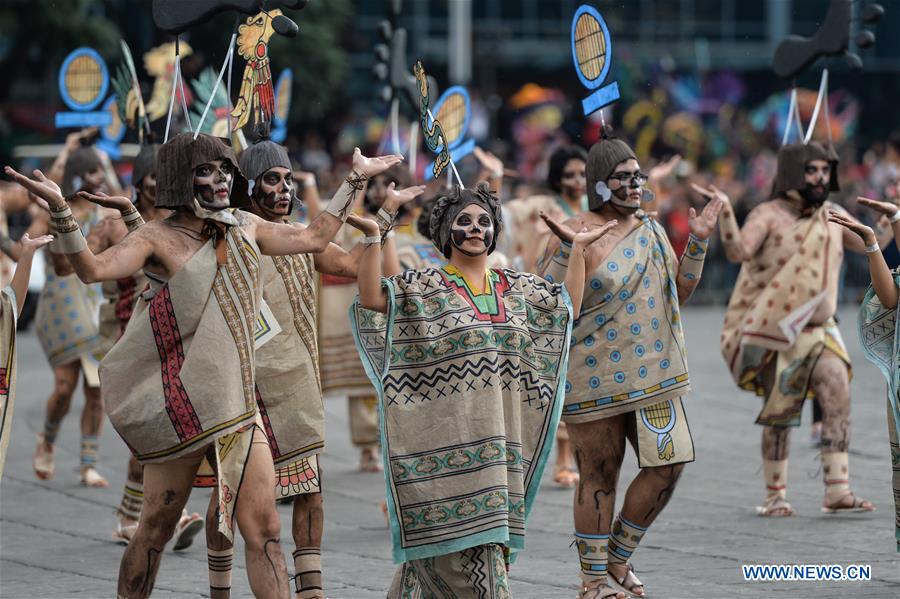 MEXICO-MEXICO CITY-DAY OF THE DEAD-PARADE