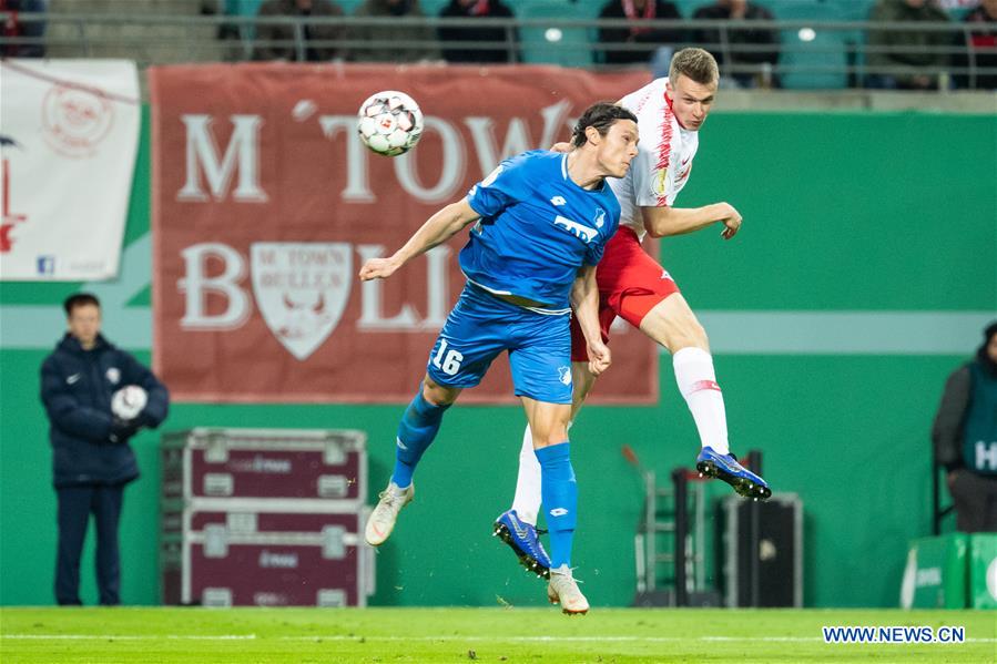 (SP)GERMANY-LEIPZIG-SOCCER-GERMAN CUP-LEIPZIG VS HOFFENHEIM