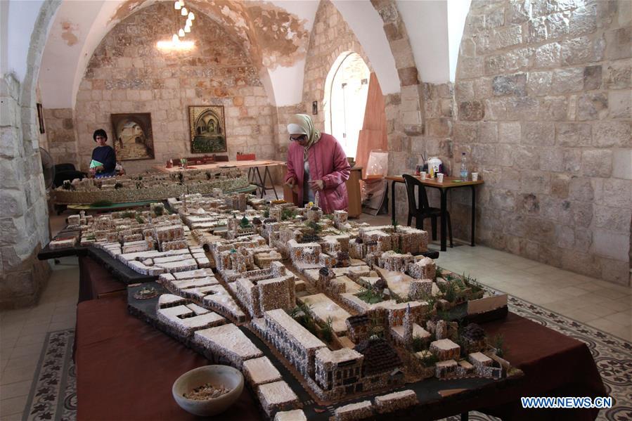 MIDEAST-NABLUS-MINIATURE-REPLICA