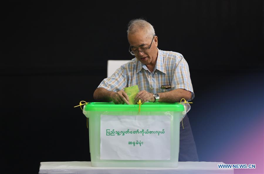 MYANMAR-YANGON-BY-ELECTION