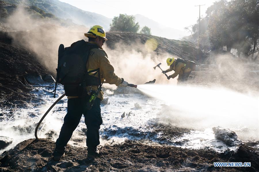 U.S.-SIMI VALLEY-WILDFIRE