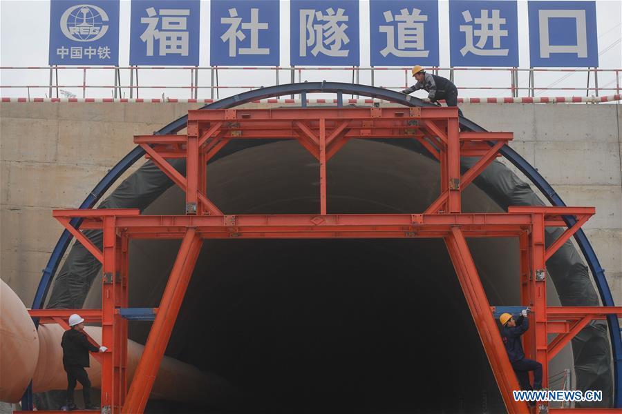 CHINA-FUJIAN-XIAMEN-NEW HIGHSPEED RAILWAY-CONSTRUCTION (CN)