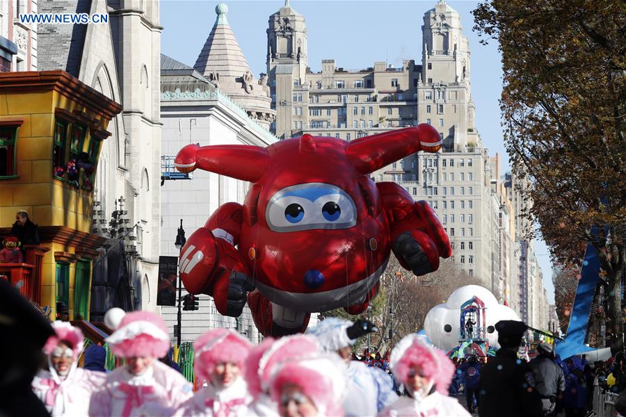 U.S.-NEW YORK-THANKSGIVING DAY PARADE