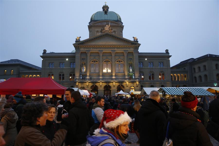 SWITZERLAND-BERN-ONION MARKET-FESTIVAL