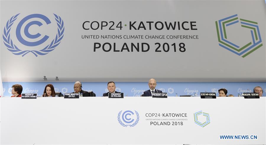 POLAND-KATOWICE-UN CLIMATE CHANGE CONFERENCE