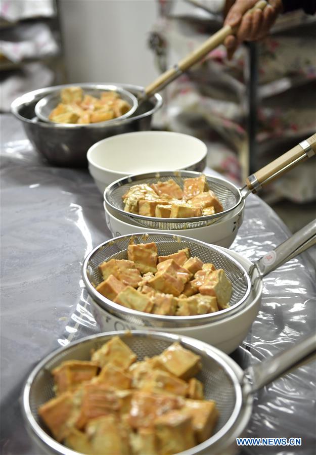 #CHINA-HUBEI-XUAN'EN-FOOD CULTURE-MILDEWED TOFU (CN)