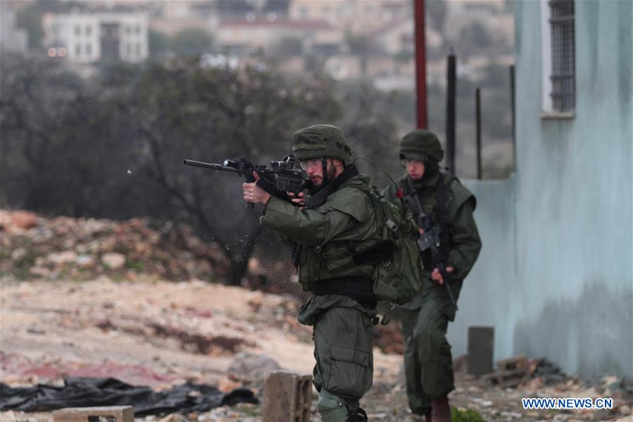 MIDEAST-NABLUS-CLASHES