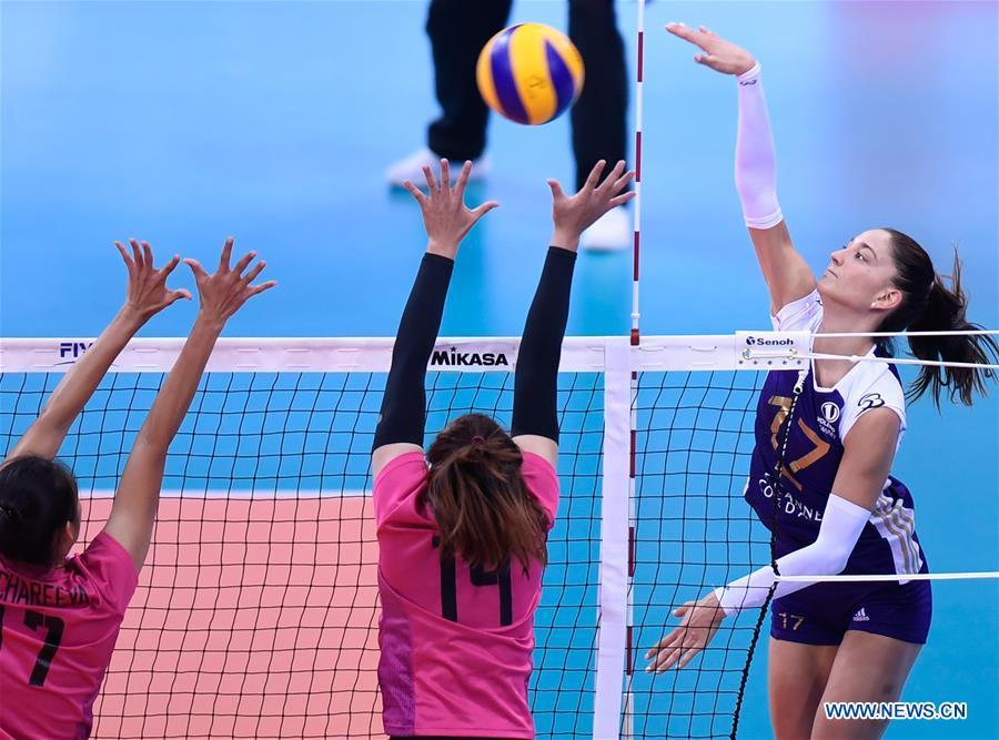 (SP)CHINA-SHAOXING-VOLLEYBALL-FIVB-WOMEN'S CLUB WORLD CHAMPIONSHIP