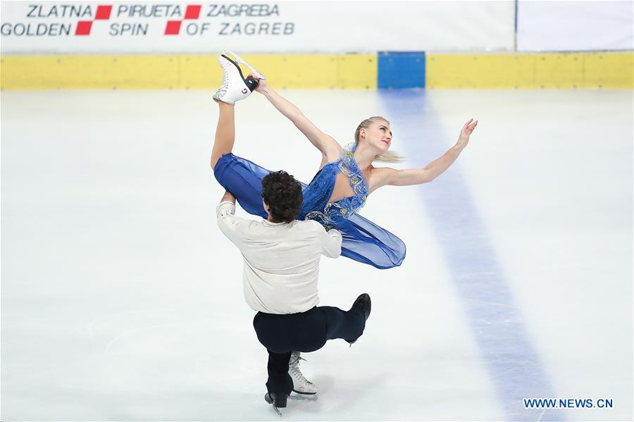 (SP)CROATIA-ZAGREB-FIGURE SKATING-GOLDEN SPIN OF ZAGREB