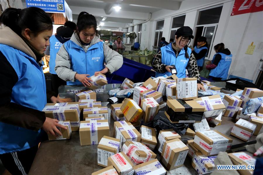 #CHINA-E-COMMERCE-ONLINE SHOPPING-LOGISTICS (CN)