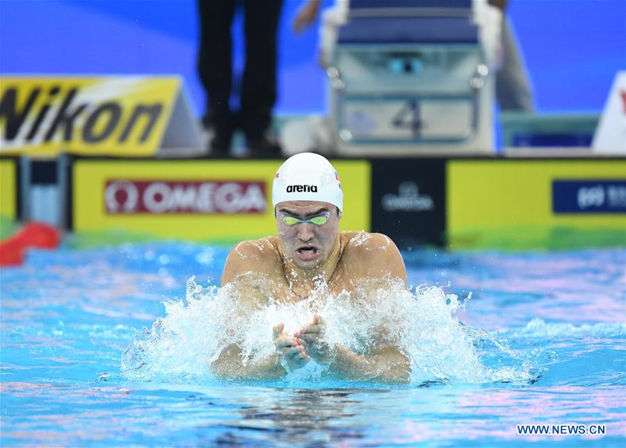 (SP)CHINA-HANGZHOU-SWIMMING-FINA-WORLD CHAMPIONSHIPS 25M-DAY 4(CN)