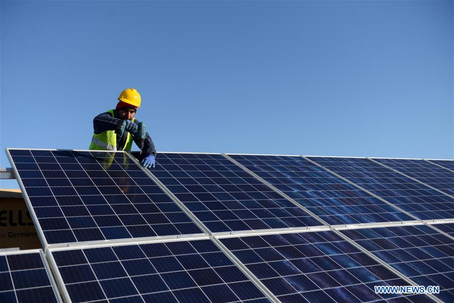 AFGHANISTAN-KANDAHAR-SOLAR POWER PLANT-CONSTRUCTION