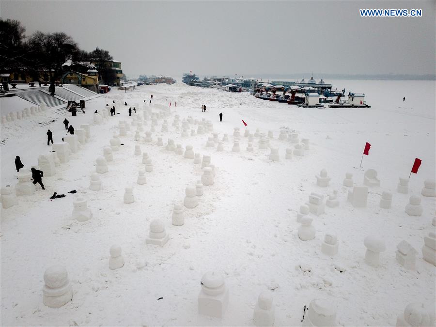 CHINA-HEILONGJIANG-HARBIN-2019-SNOWMEN (CN)