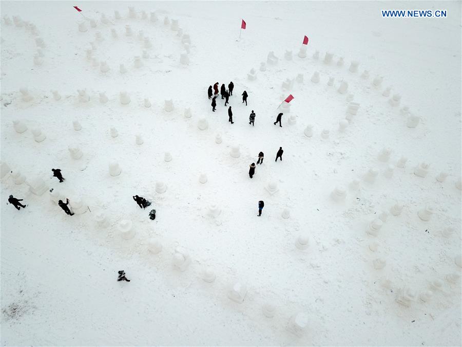 CHINA-HEILONGJIANG-HARBIN-2019-SNOWMEN (CN)