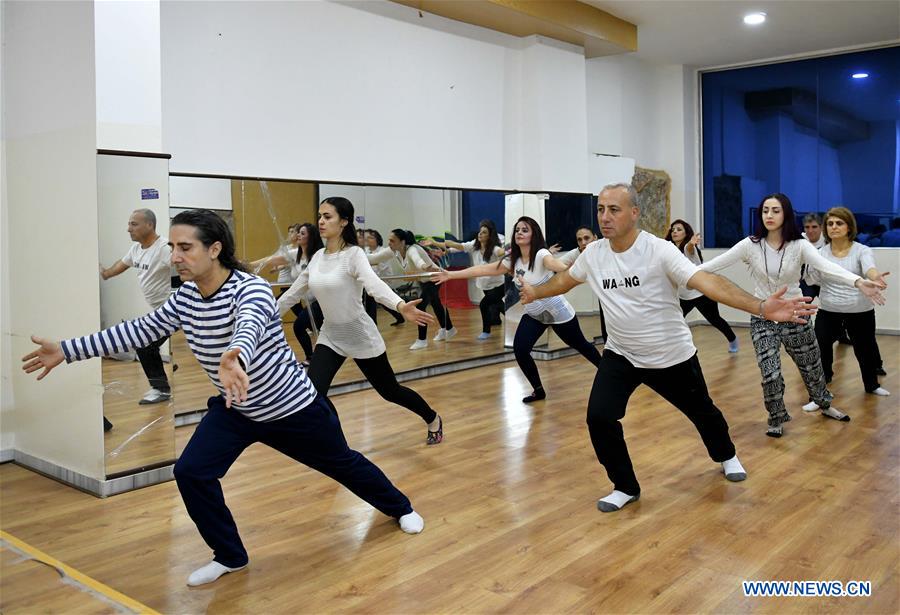 SYRIA-DAMASCUS-TAI-CHI