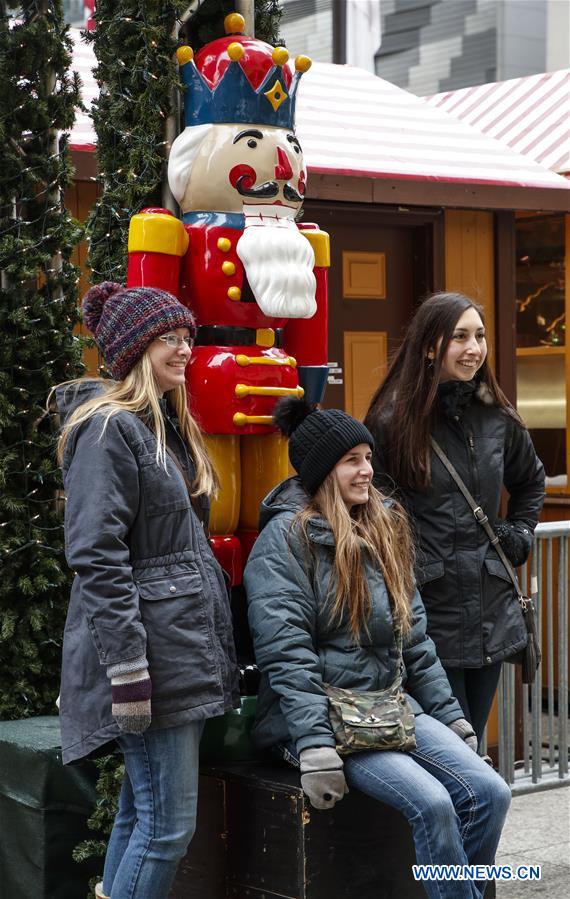 U.S.-CHICAGO-CHRISTMAS MARKET