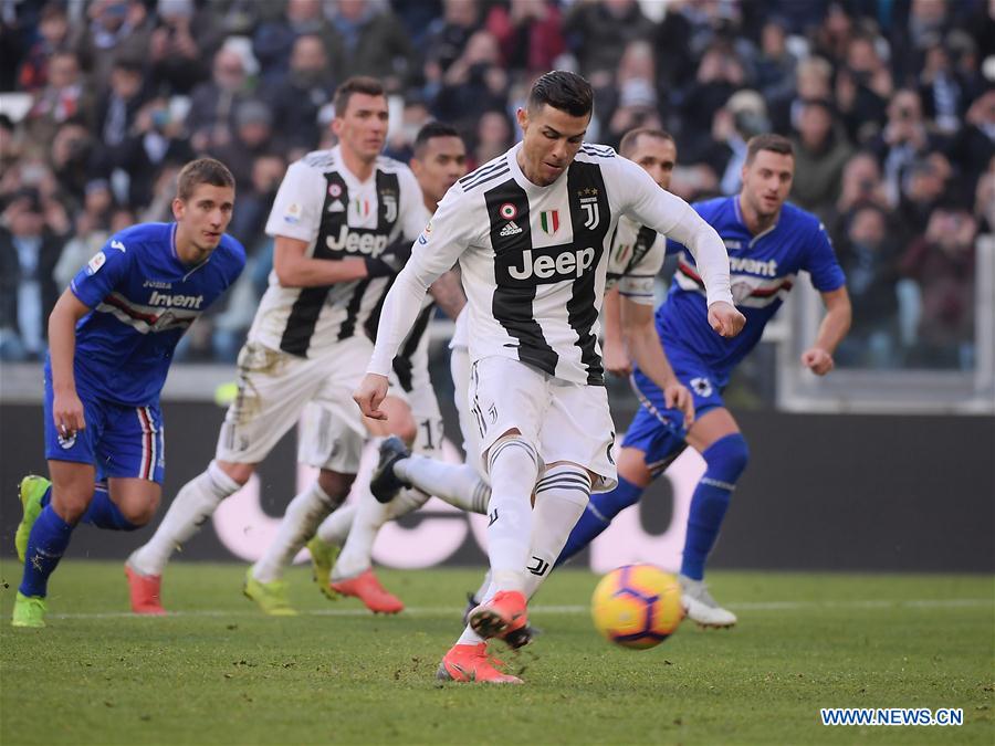 (SP)ITALY-TURIN-SOCCER-SERIE A-JUVENTUS VS SAMPDORIA