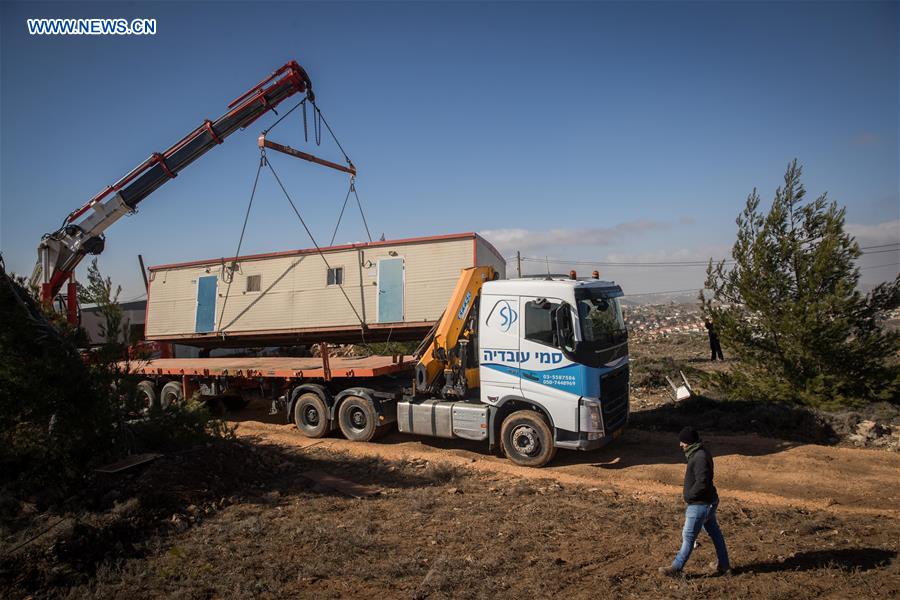 MIDEAST-WEST BANK-AMONA-ILLEGAL SETTLEMENT