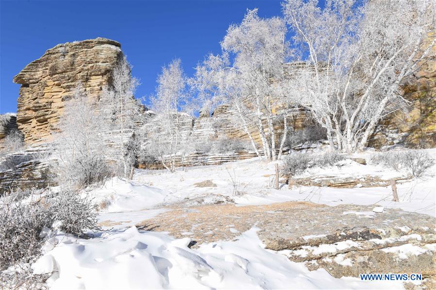 CHINA-INNER MONGOLIA-SNOW SCENERY (CN)