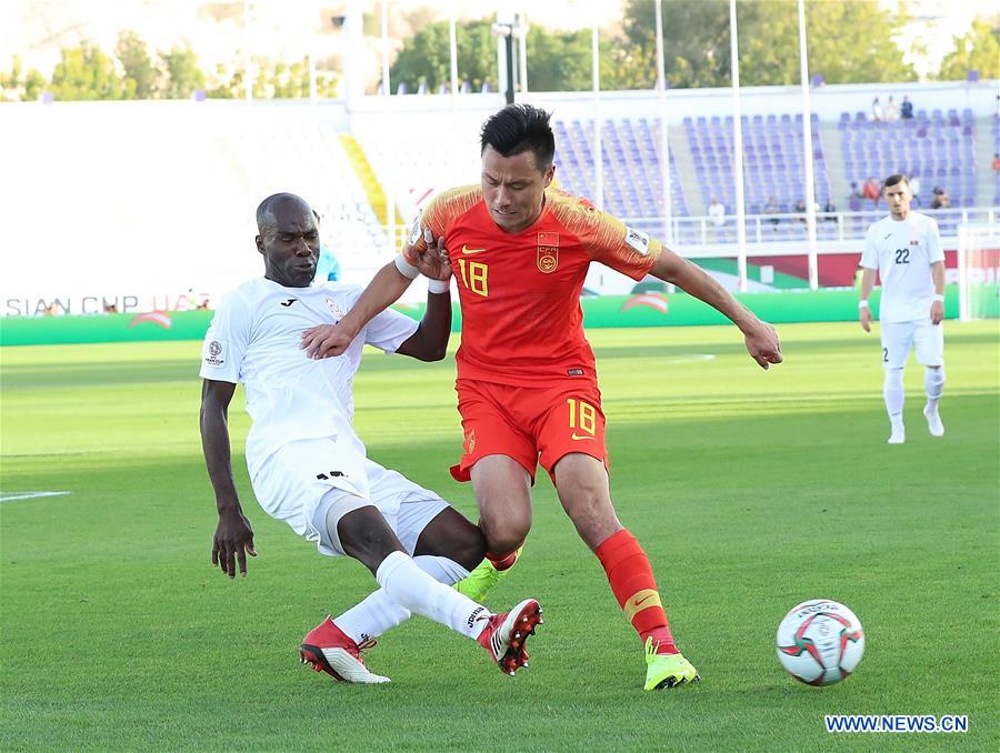 (SP)UAE-AL AIN-SOCCER-ASIAN CUP-CHINA VS KYRGYZ REPUBLIC