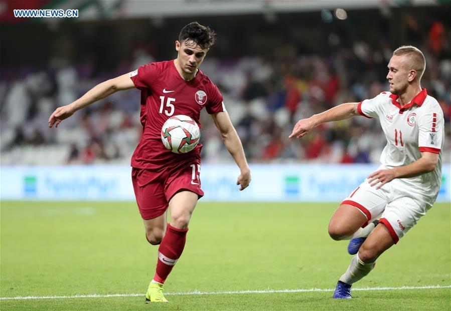 (SP)UAE-AL AIN-SOCCER-ASIAN CUP-QATAR VS LEBANON