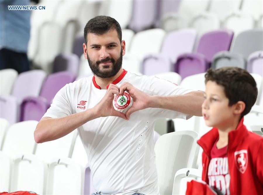 (SP)UAE-AL AIN-SOCCER-ASIAN CUP-QATAR VS LEBANON