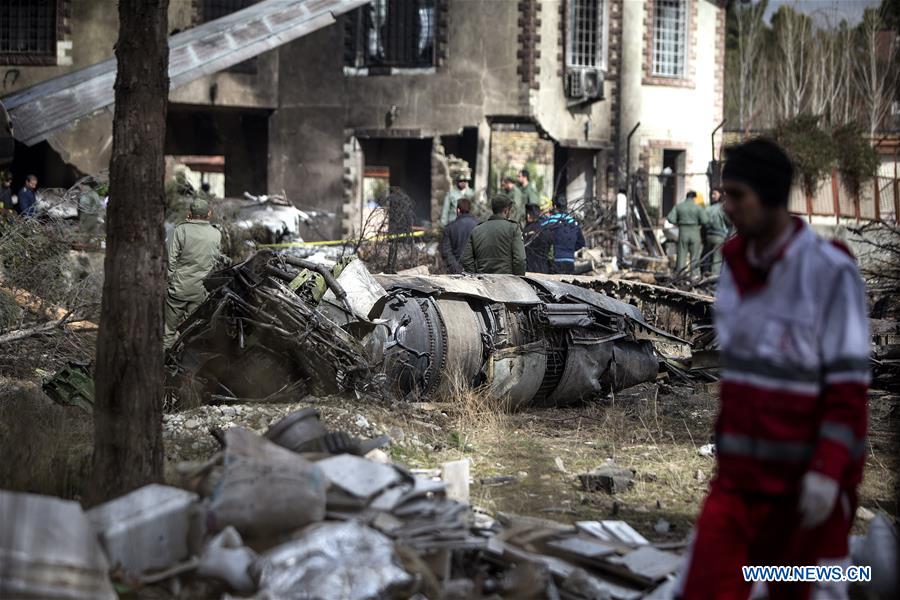 IRAN-KARAJ-PLANE CRASH