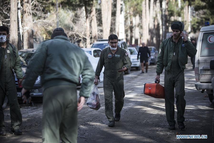 IRAN-KARAJ-PLANE CRASH