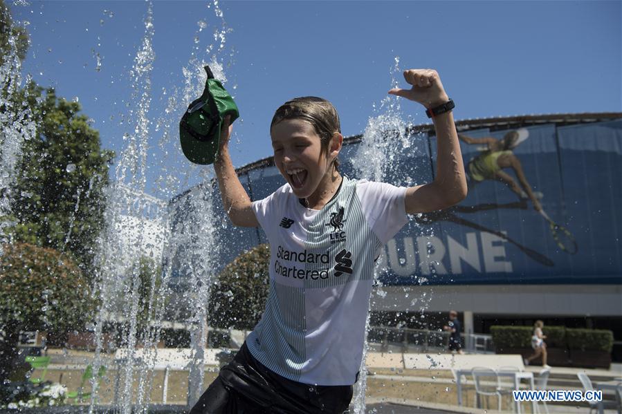 (SP)AUSTRALIA-MELBOURNE-TENNIS-AUSTRALIAN OPEN-DAY 11-HEAT