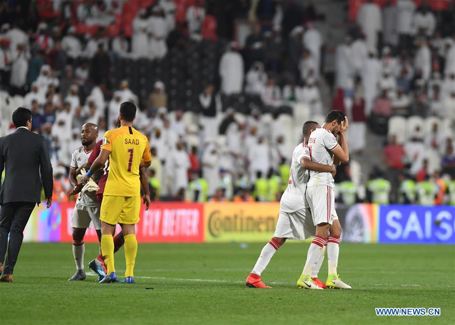 (SP)UAE-ABU DHABI-SOCCER-AFC ASIAN CUP 2019-SEMIFINAL-UAE VS QAT