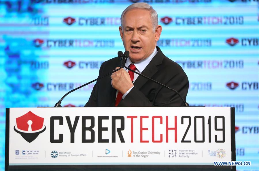 ISRAEL-TEL AVIV-CYBERTECH TLV 2019-PM-NETANYAHU