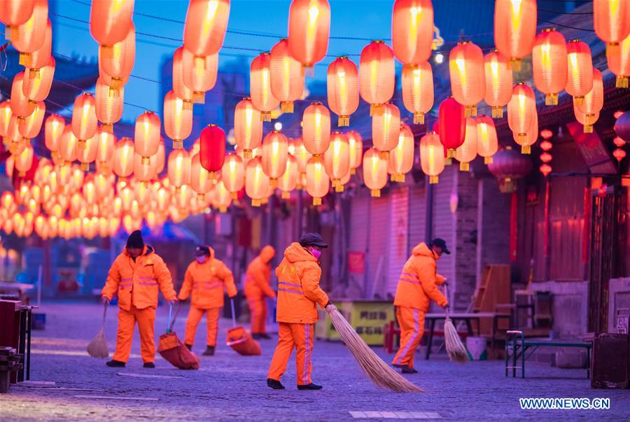 #CHINA-SPRING FESTIVAL-EVE-WORK (CN)