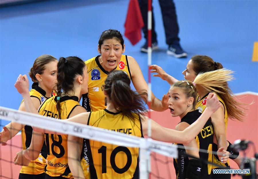 (SP)TURKEY-ISTANBUL-VOLLEYBALL-2019 WOMEN'S CHAMPIONS LEAGUE