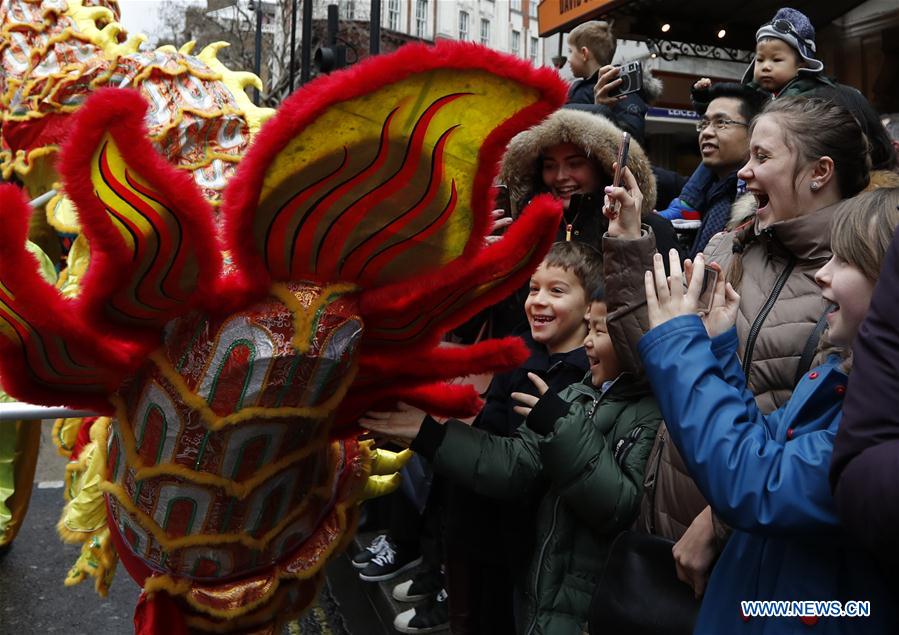 BRITAIN-LONDON-CHINESE LUNAR NEW YEAR-CELEBRATION