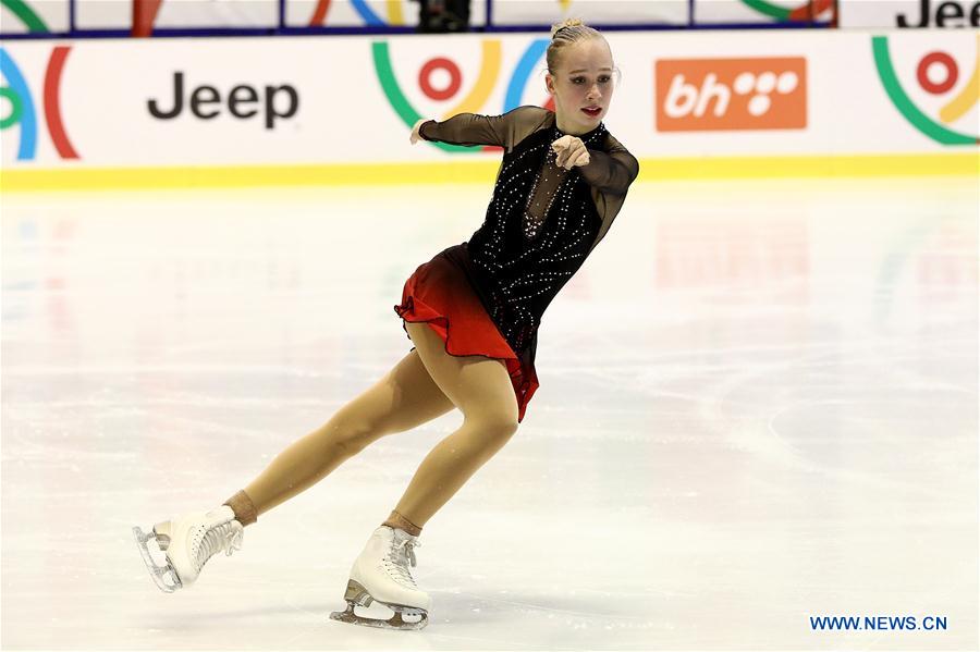 (SP)BOSNIA AND HERZEGOVINA-SARAJEVO-EUROPEAN YOUTH OLYMPIC FESTIVAL-FIGURE SKATING COMPETITION