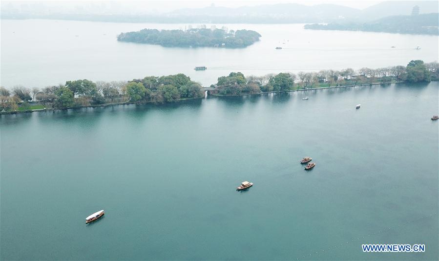 CHINA-ZHEJIANG-HANGZHOU-WEST LAKE-SCENERY (CN)